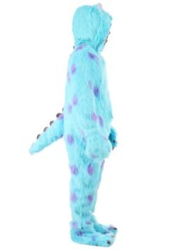Hooded Disney Monsters Inc Sulley Costume For Adults -Halloween Costumes Shop adult hooded monsters inc sulley costume alt 9 1