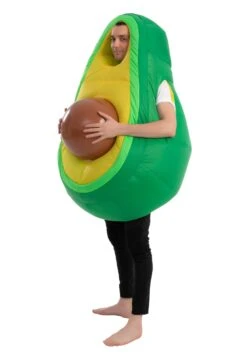 Inflatable Avocado Costume For Adults 12 Inflatable Avocado Costume For Adults -Halloween Costumes Shop adult inflatable avocado costume alt 3