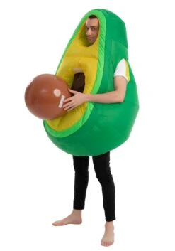 Inflatable Avocado Costume For Adults 14 Inflatable Avocado Costume For Adults -Halloween Costumes Shop adult inflatable avocado costume alt 5