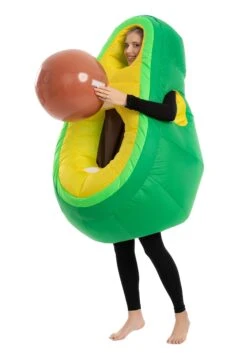 Inflatable Avocado Costume For Adults 17 Inflatable Avocado Costume For Adults -Halloween Costumes Shop adult inflatable avocado costume alt 8