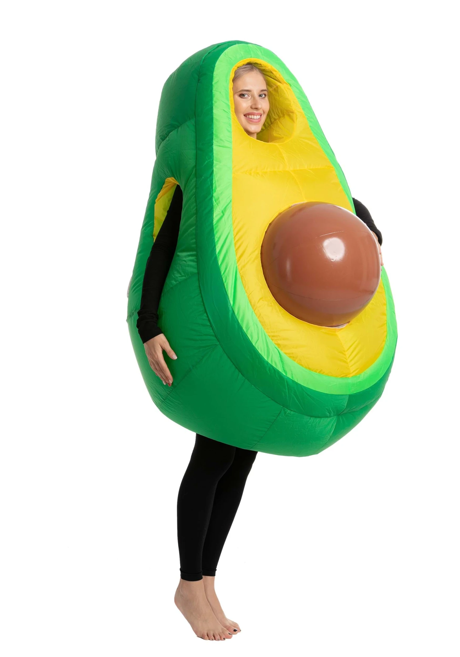Inflatable Avocado Costume For Adults 1 Inflatable Avocado Costume For Adults