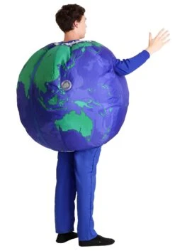 Adult Inflatable Earth Costume -Halloween Costumes Shop adult inflatable earth costume alt 4