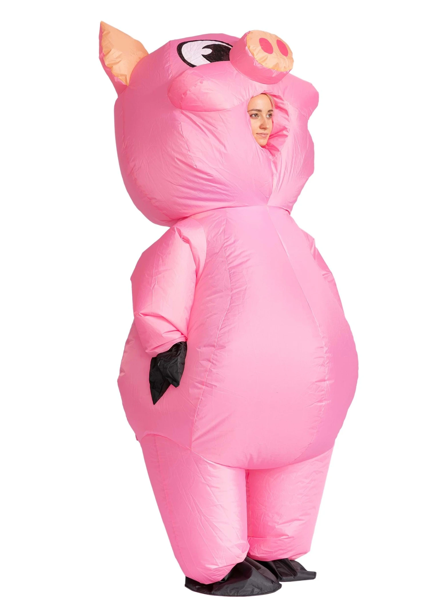 Adult Inflatable Piggy Costume 4 Adult Inflatable Piggy Costume - Image 4