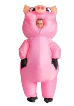 Adult Inflatable Piggy Costume 13 Adult Inflatable Piggy Costume -Halloween Costumes Shop adult inflatable piggy costume alt 5