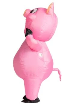 Adult Inflatable Piggy Costume 14 Adult Inflatable Piggy Costume -Halloween Costumes Shop adult inflatable piggy costume alt 6