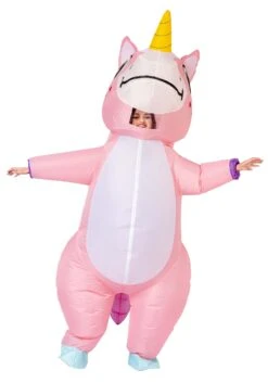 Inflatable Pink Unicorn Costume For Adults 10 Inflatable Pink Unicorn Costume For Adults -Halloween Costumes Shop adult inflatable pink unicorn costume alt 2