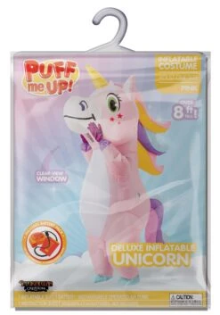 Inflatable Pink Unicorn Costume For Adults 15 Inflatable Pink Unicorn Costume For Adults -Halloween Costumes Shop adult inflatable pink unicorn costume alt 7