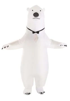 Inflatable Polar Bear Costume For Adults