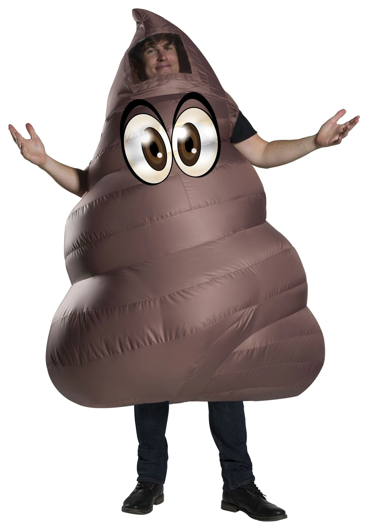 Adult Inflatable Poop Costume 1 Adult Inflatable Poop Costume