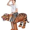 Inflatable Ride A Tiger Costume For Adults