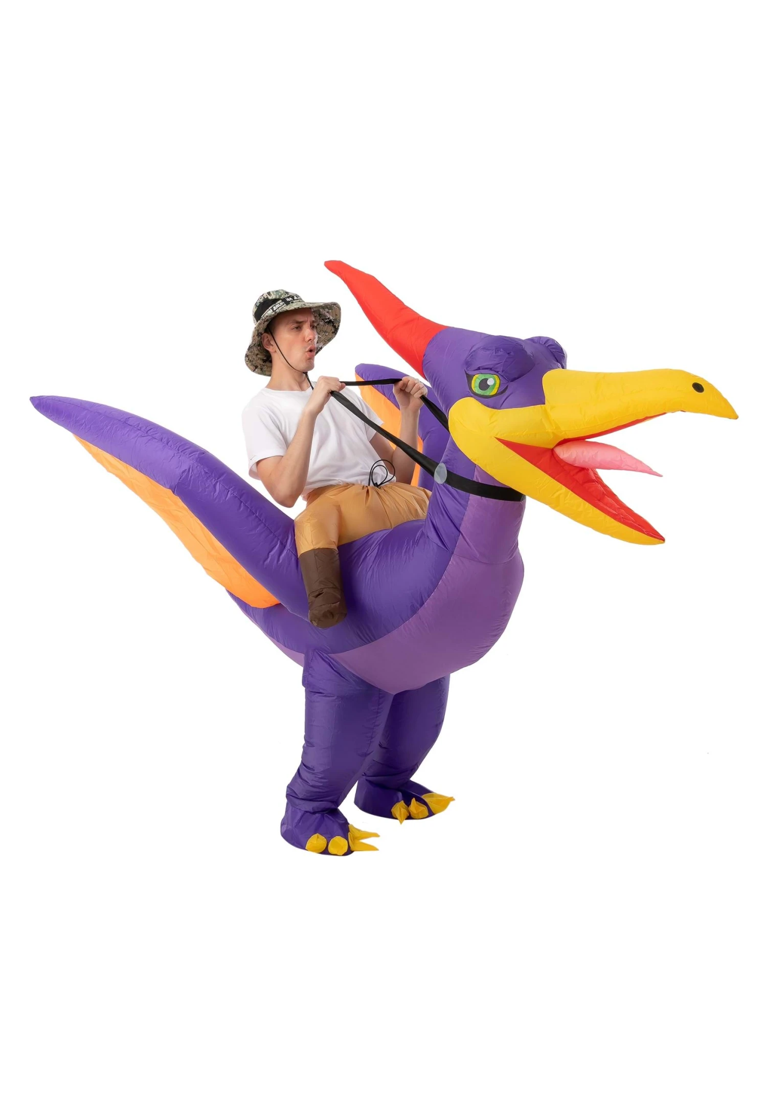 Adult Inflatable Riding-A-Pteranodon Costume 1 Adult Inflatable Riding-A-Pteranodon Costume