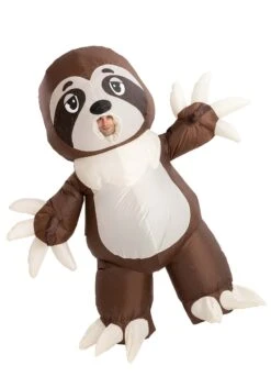 Inflatable Sloth Costume For Adults -Halloween Costumes Shop adult inflatable sloth costume alt 3