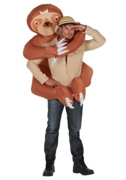 Inflatable Sloth Hugger Mugger Costume For Adults