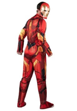 JAZWARES Marvel Iron Man Qualux Costume For Men 7 JAZWARES Marvel Iron Man Qualux Costume For Men -Halloween Costumes Shop adult iron man qualux costume alt 2