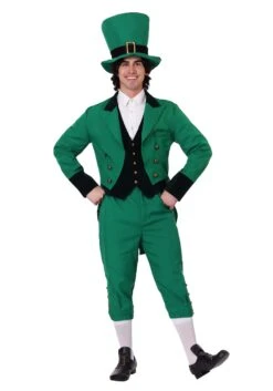 Leprechaun Costume For Adults -Halloween Costumes Shop adult leprechaun costume alt 2