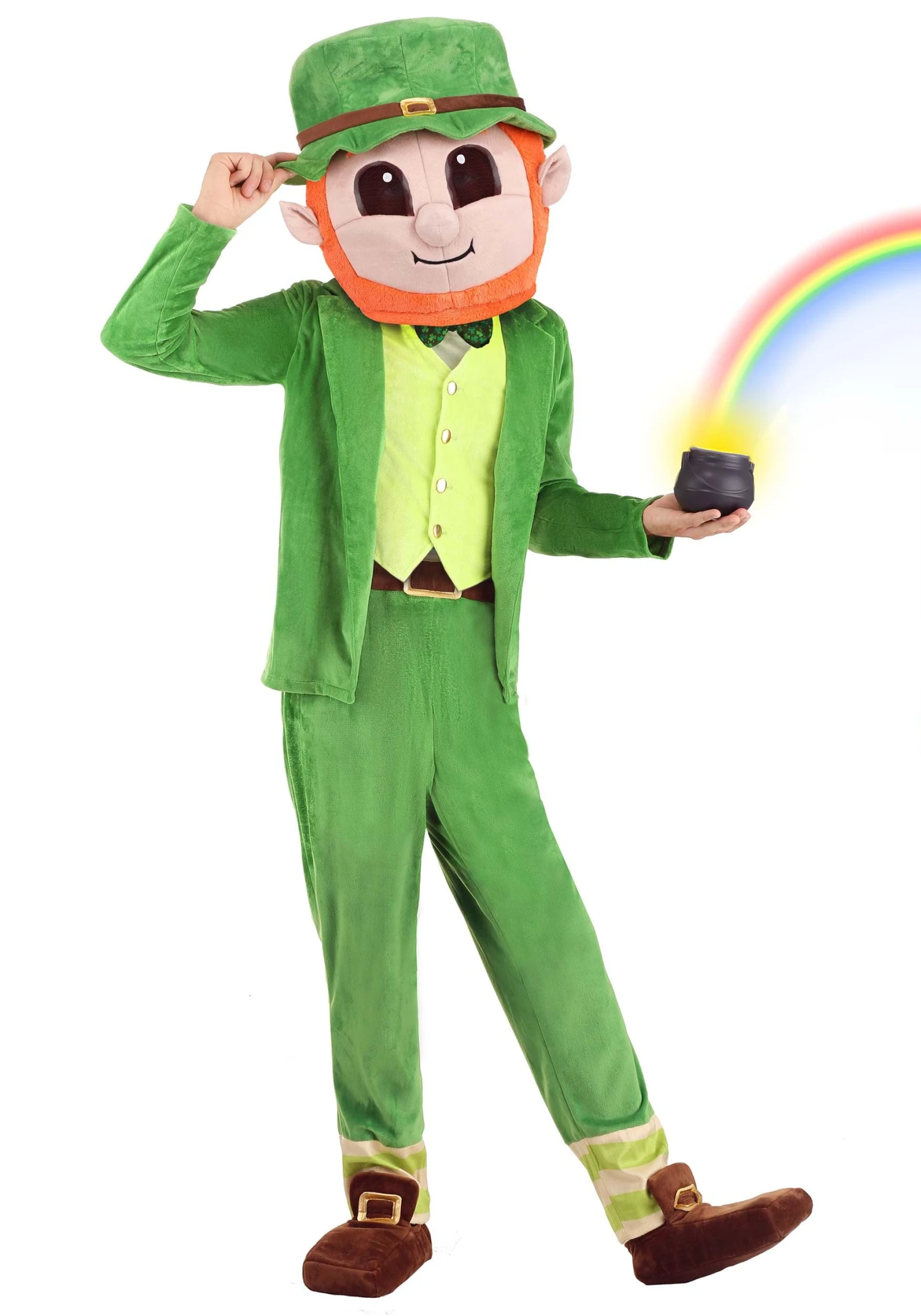 Leprechaun Adult Mascot Costume 1 Leprechaun Adult Mascot Costume