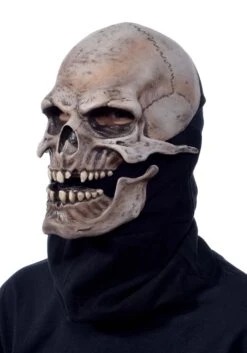 Adult Moving Mouth Skull Mask -Halloween Costumes Shop adult moving mouth skull mask alt 3