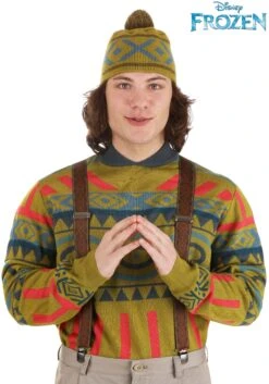 Oaken Hat, Sweater & Suspenders Costume Kit For Adults