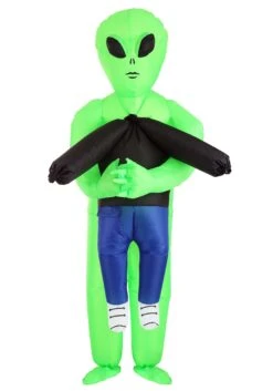 Pick Me Up Alien Inflatable Adult Costume -Halloween Costumes Shop adult pick me up alien inflatable costume alt 7