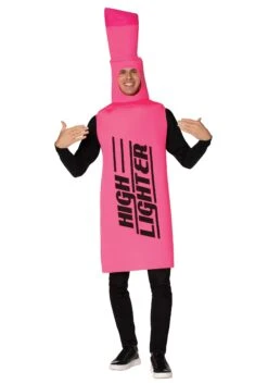 Pink Adult Highlighter Costume