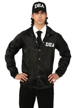 Adult Plus Size DEA Agent Costume -Halloween Costumes Shop adult plus dea agent costume 2