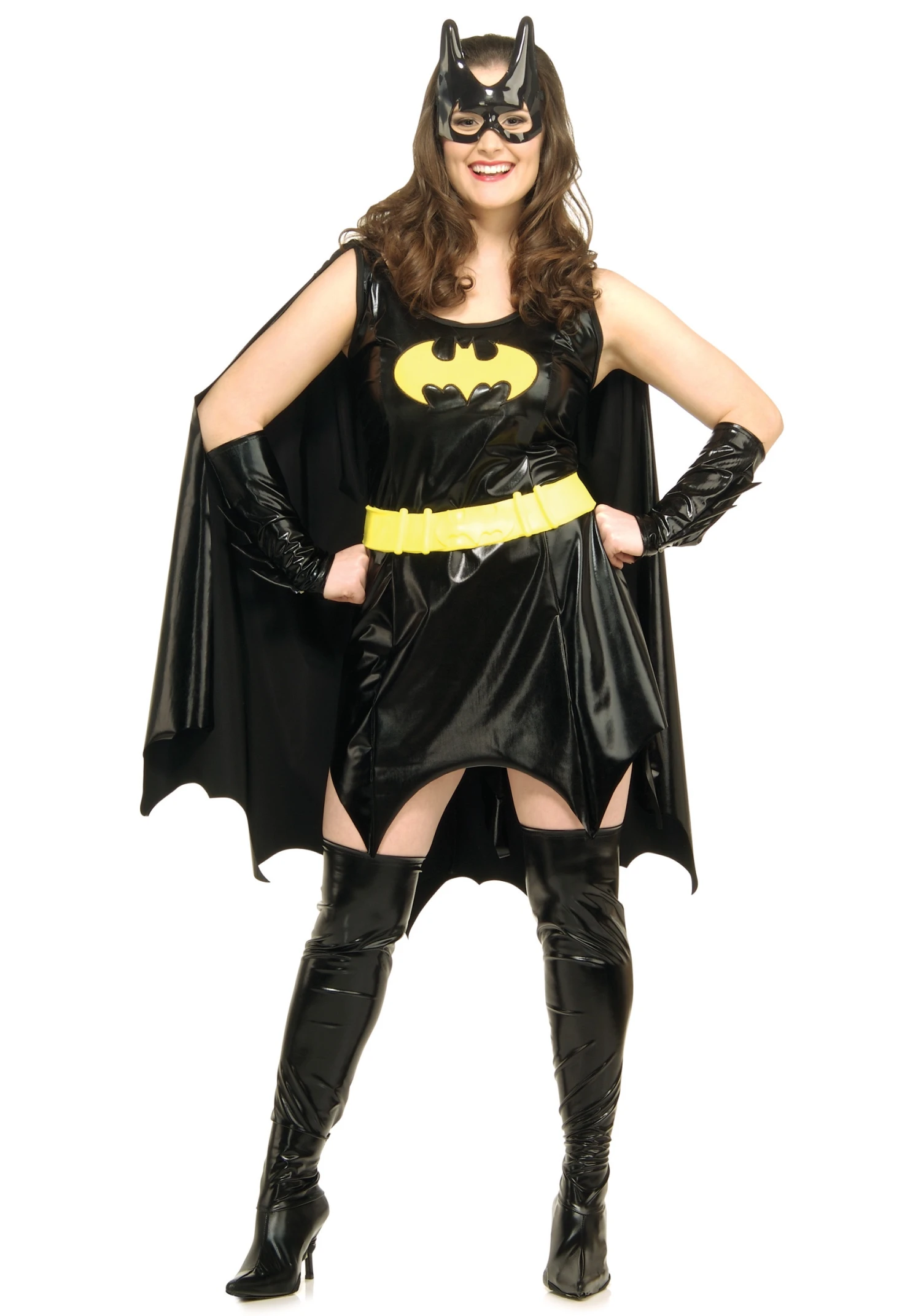 Plus Size Batgirl Adult's Costume 1 Plus Size Batgirl Adult's Costume