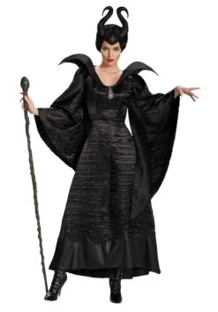 Disguise Adult Plus Size Deluxe Maleficent Christening Gown Costume