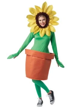 Potted Flower Costume For Adults