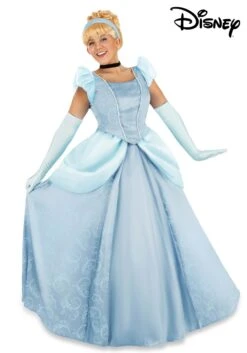 Disney Premium Cinderella Costume Dress For Women 16 Disney Premium Cinderella Costume Dress For Women -Halloween Costumes Shop adult premium cinderella costume alt 7