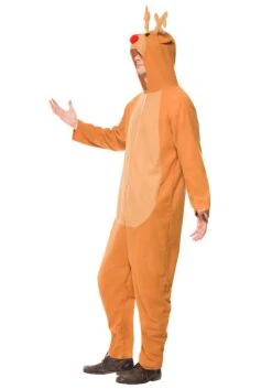 Smiffys Reindeer Costume For Adults -Halloween Costumes Shop adult reindeer costume side