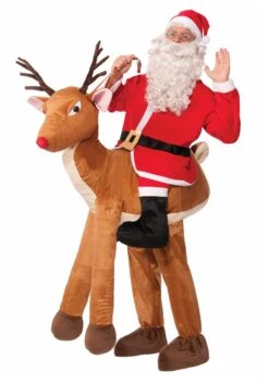 Ride A Reindeer Costume For Adults