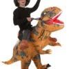 Adult Ride On T-Rex Inflatable Costume