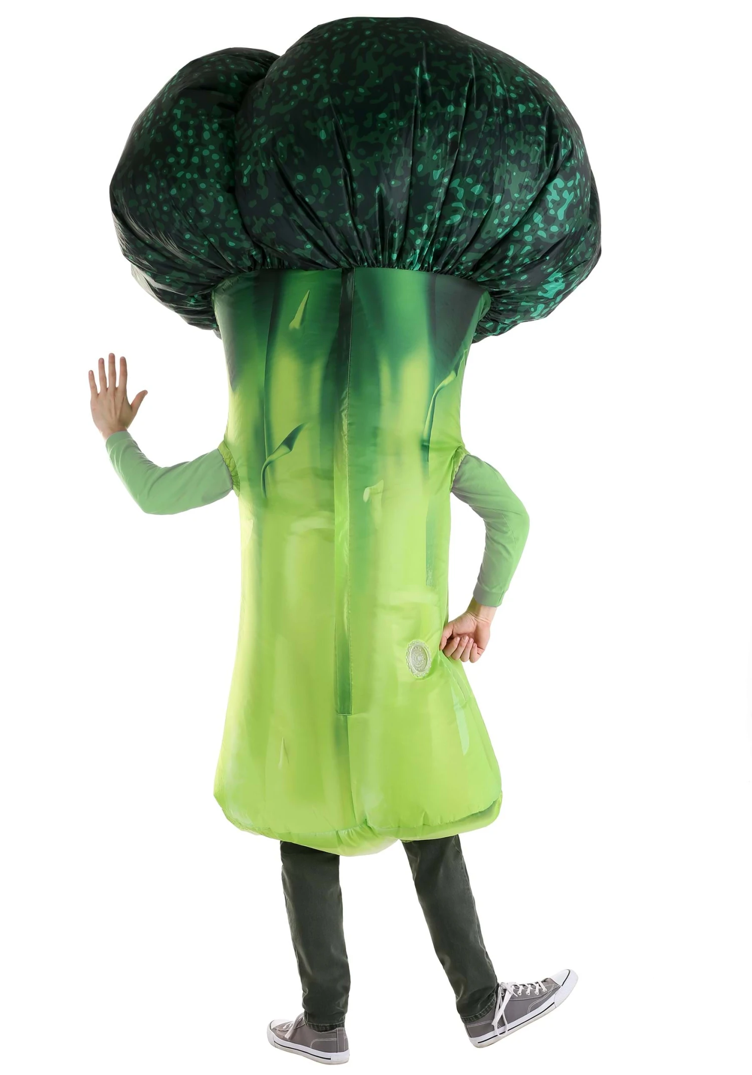 Inflatable Scrumptious Broccoli Costume For Adults 2 Inflatable Scrumptious Broccoli Costume For Adults - Image 2