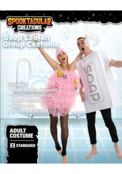 Adult Soap And Loofa Couples Costume 11 Adult Soap And Loofa Couples Costume -Halloween Costumes Shop adult soap and loofa couples costume alt 5
