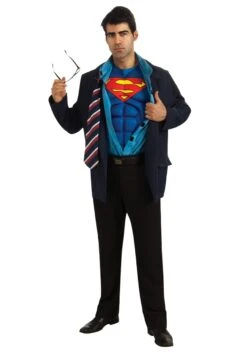 Superman Clark Kent Costume For Adults