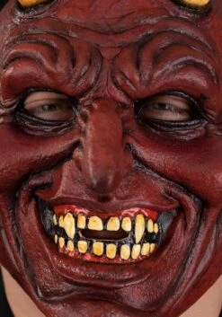 The Devil Full Face Mask For Adults -Halloween Costumes Shop adult the devil full face mask alt 2
