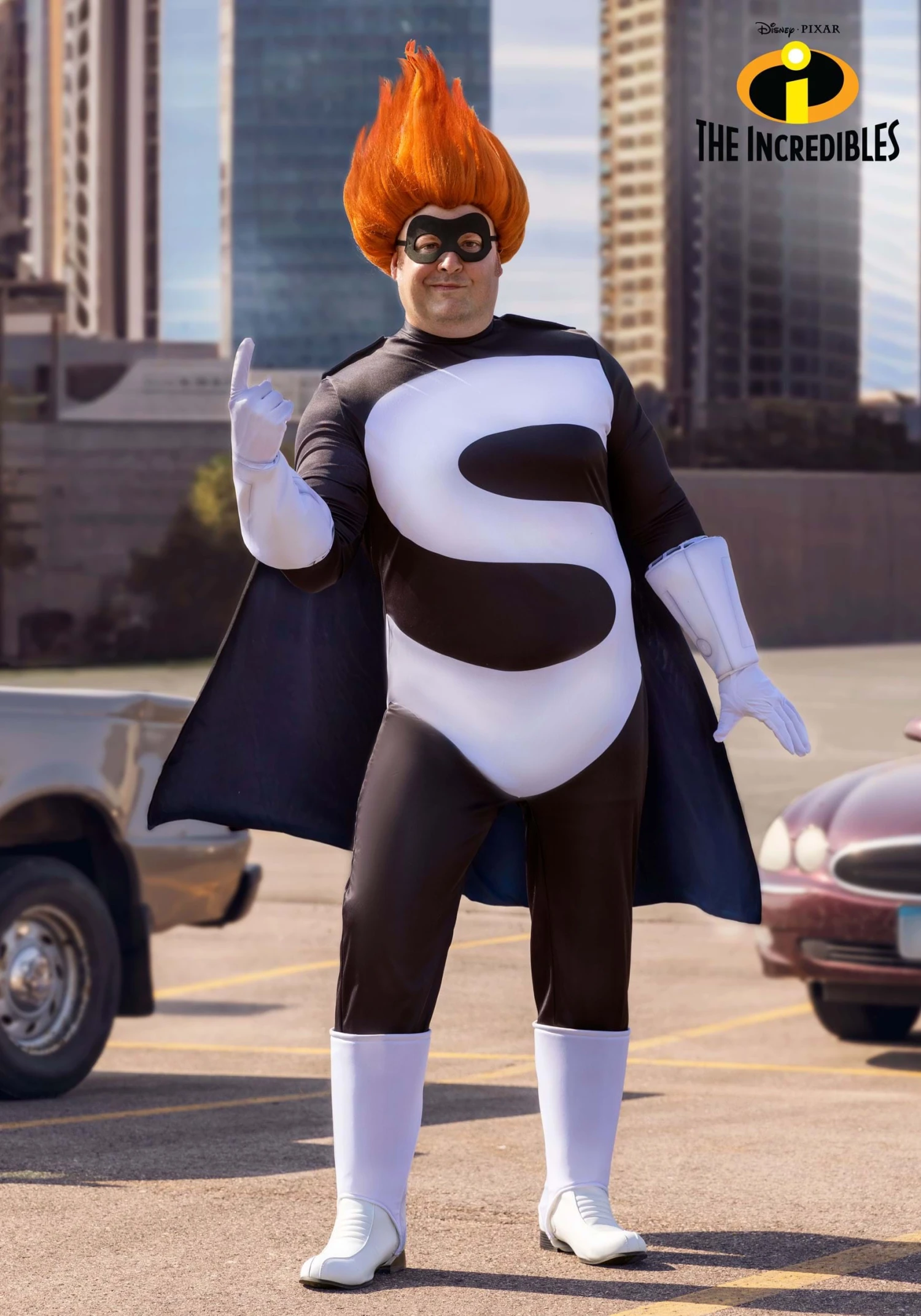 Plus Size The Incredibles Syndrome Costume For Adults 1 Plus Size The Incredibles Syndrome Costume For Adults
