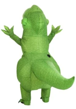 Disney Toy Story Rex Inflatable Costume For Adults -Halloween Costumes Shop adult toy story rex inflatable costume alt 10