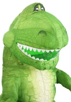 Disney Toy Story Rex Inflatable Costume For Adults -Halloween Costumes Shop adult toy story rex inflatable costume alt 2