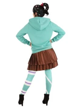 Vanellope Wreck It Ralph Costume For Women -Halloween Costumes Shop adult vanellope wreck it ralph costume alt 2