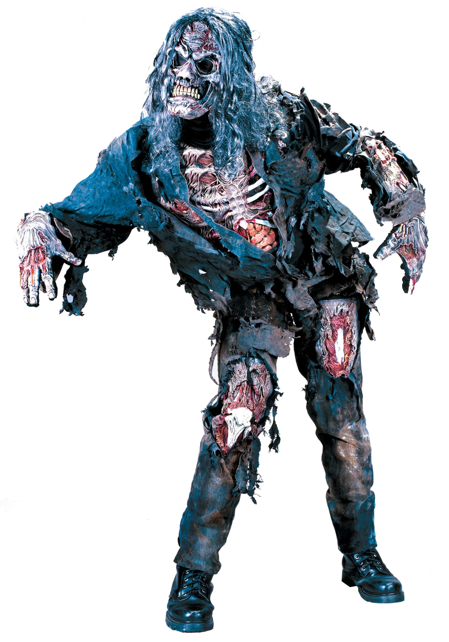 Fun World Adult Zombie Costume 1 Fun World Adult Zombie Costume