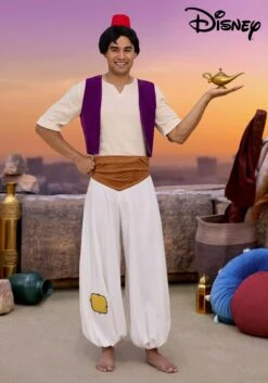 Deluxe Disney Aladdin Street Rat Costume For Men