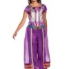 Disguise Aladdin Live Action Child Jasmine Purple Classic Costume