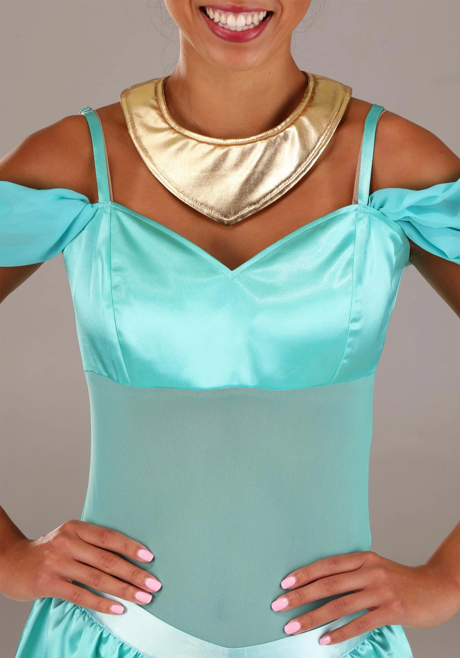 Disney Aladdin Plus Size Jasmine Costume For Women 4 Disney Aladdin Plus Size Jasmine Costume For Women - Image 4