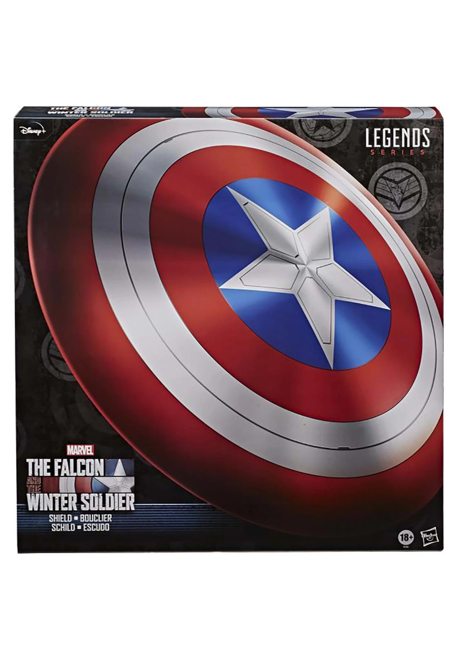 Hasbro The Falcon And The Winter Soldier Captain America Prop Replica Shield 4 Hasbro The Falcon And The Winter Soldier Captain America Prop Replica Shield - Image 4