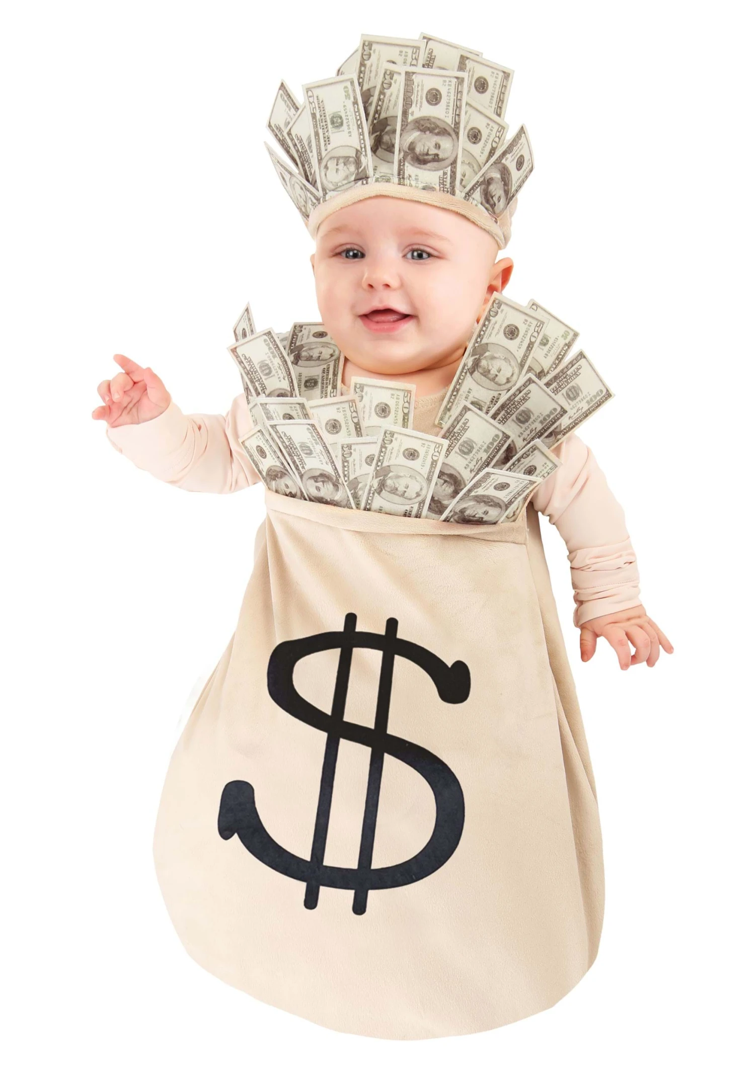 Money Bag Baby Costume 1 Money Bag Baby Costume