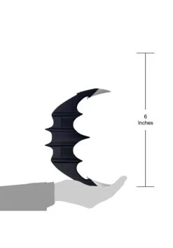 Batman 1989 6" Scaled Batarang Prop Replica -Halloween Costumes Shop batman 1989 batarang 6 scaled prop replica alt 2