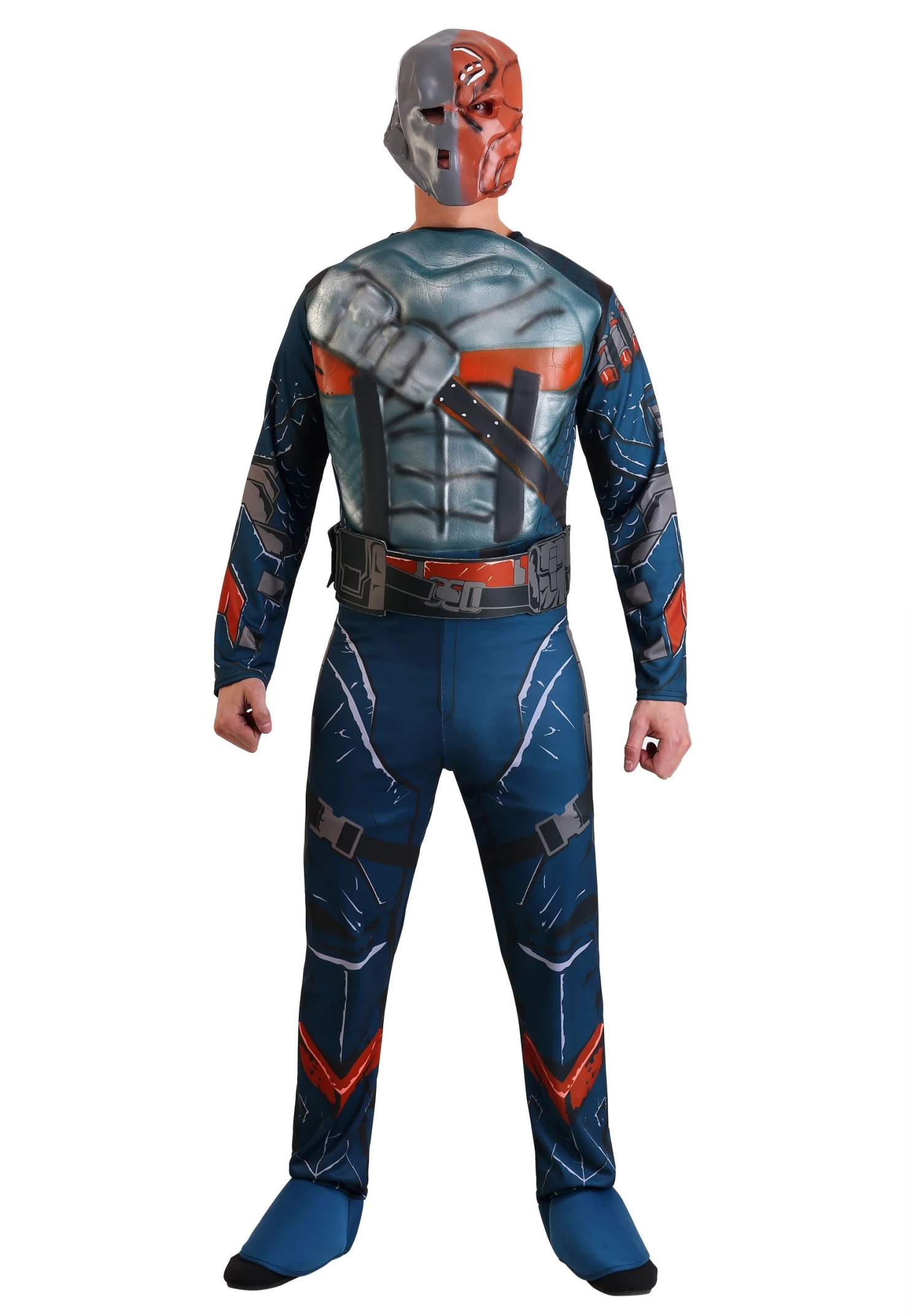Batman: Arkham Origins Adult Deluxe Deathstroke Costume 1 Batman: Arkham Origins Adult Deluxe Deathstroke Costume