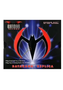 NECA Batman Beyond Red Batarang Prop Replica -Halloween Costumes Shop batman beyond prop replica batarang red alt 4
