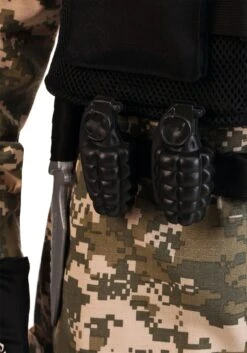 Child Battle Soldier Costume -Halloween Costumes Shop battle soldier alt 8